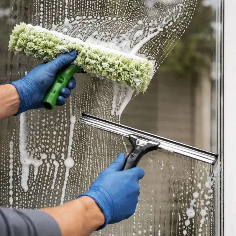 Fensterreinigung durch A&M Reinigungsservice in Bielefeld und Ostwestfalen